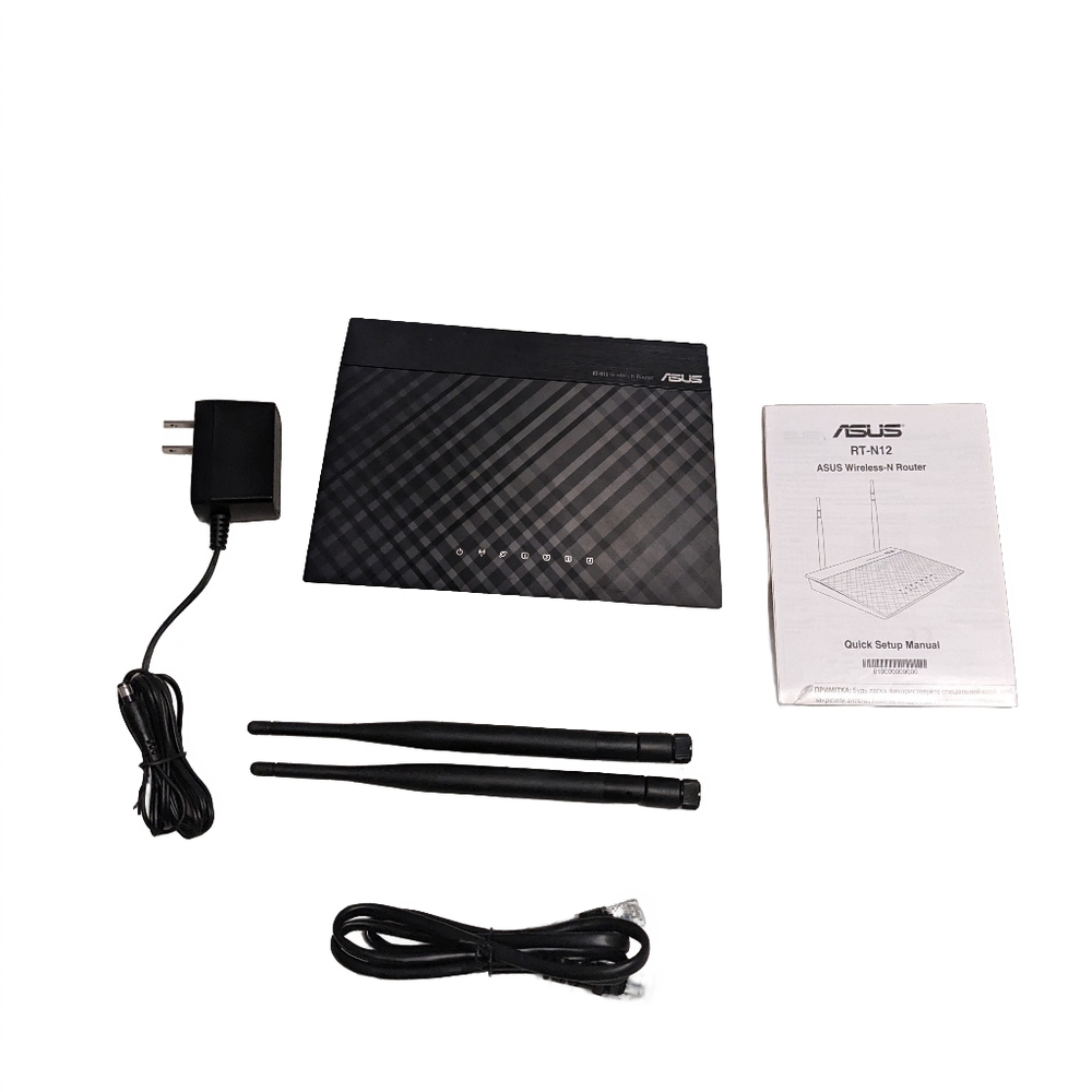 ASUS N300 RT-N12 Wireless 3-in-1 Router/AP/Range Extender